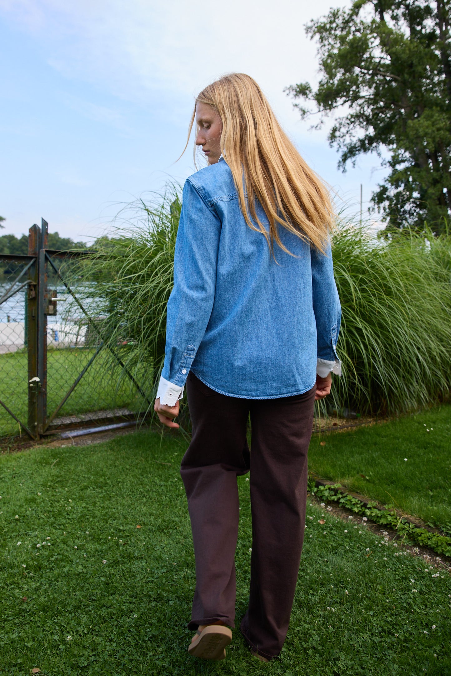 
                  
                    The Frilly Foxy Boxy Shirt
                  
                