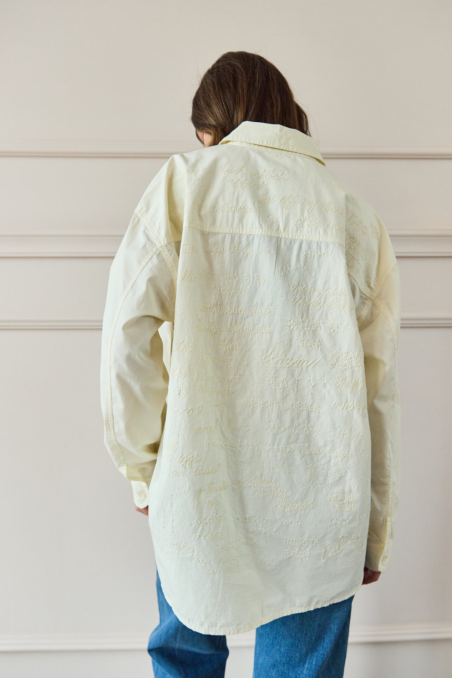 
                  
                    April-First-Berlin-Mother-Jeans-Busy-Sunday-Shirt-Antique-White
                  
                