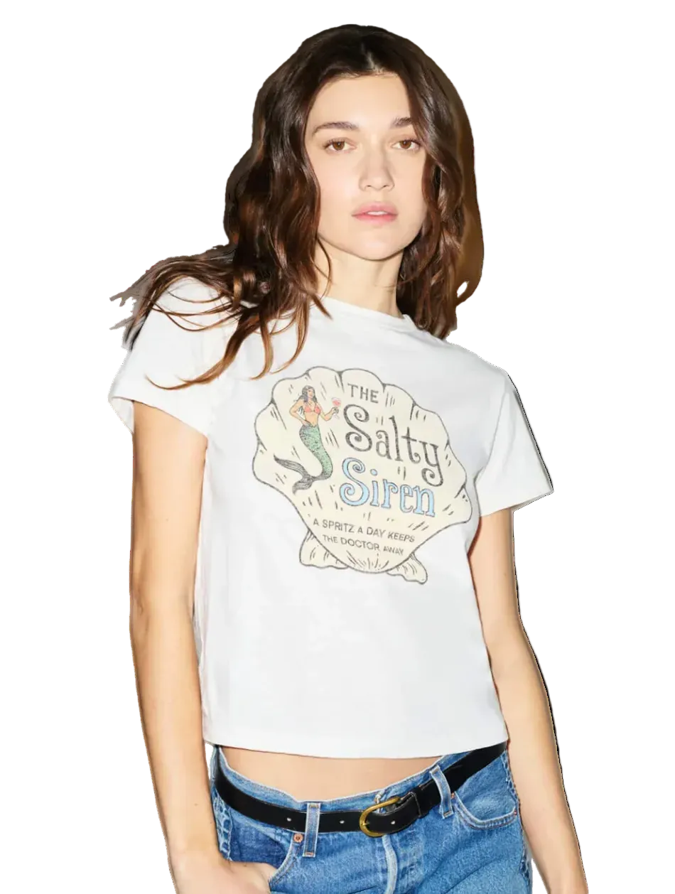 
                  
                    April First Berlin Re/Done Vintage Salty Siren T-Shirt
                  
                