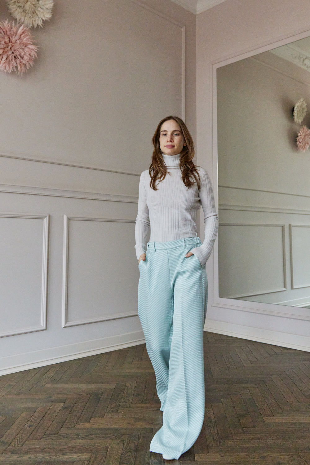 April-First-Berlin-Roberto-Collina-Knit-Turtleneck-Creme-Forte-Forte-Pants-Ice