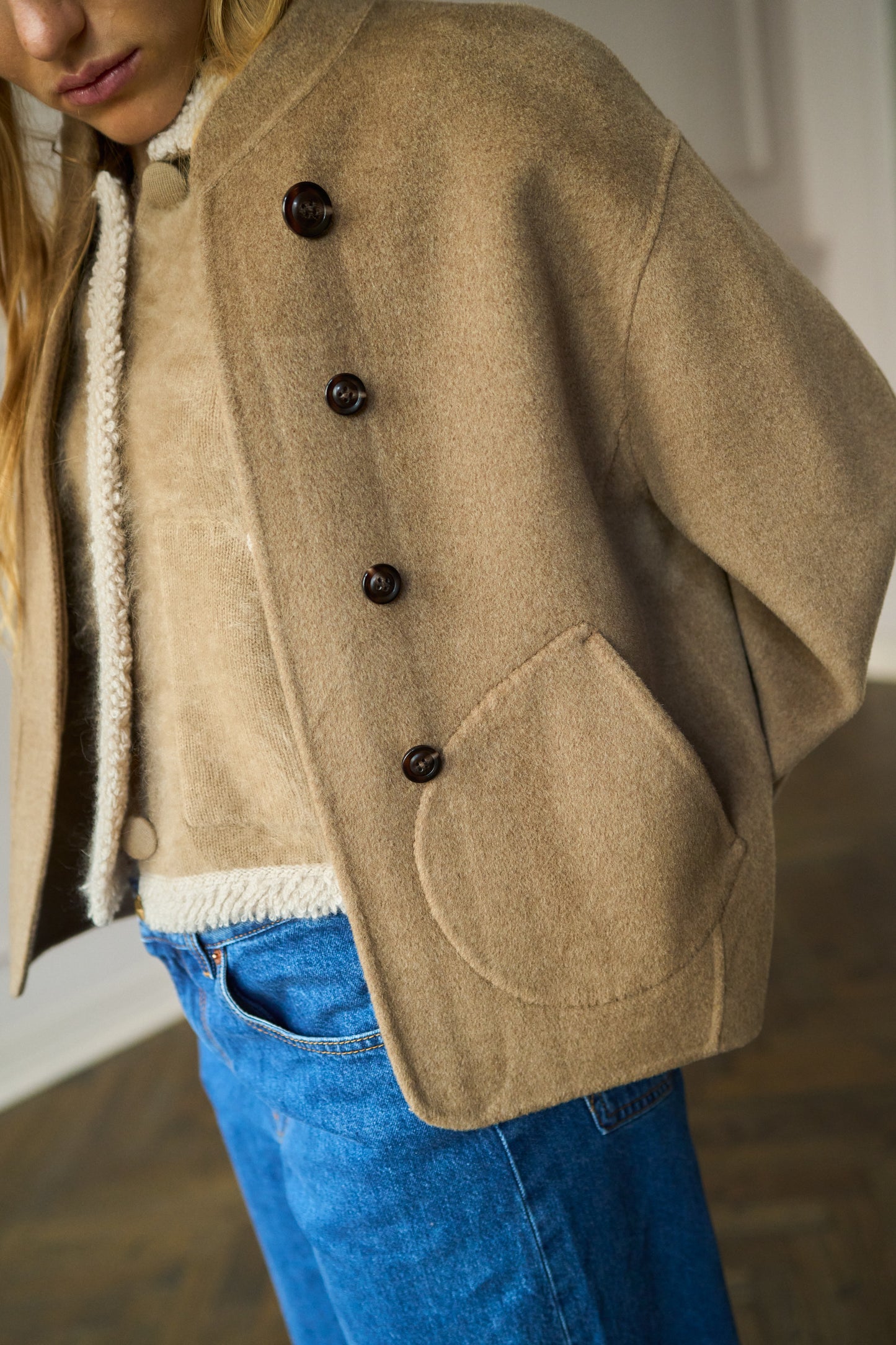 
                  
                    Windsor Cashmere Coat Camel
                  
                