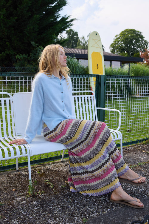 Brushed Cashmere Cardigan