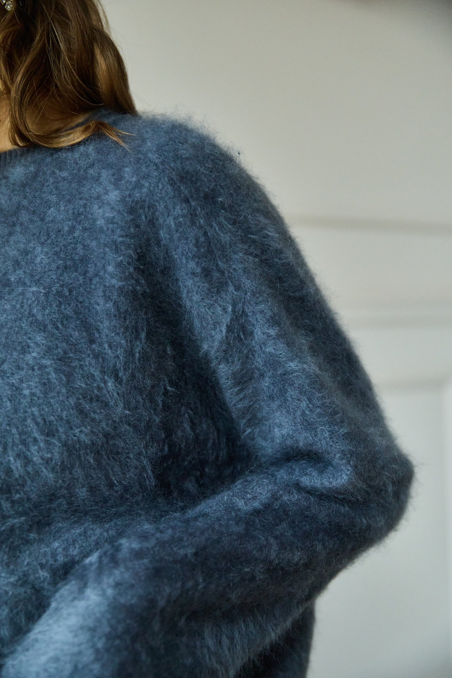 
                  
                    Brushed Cashmere Knit Pigeon
                  
                