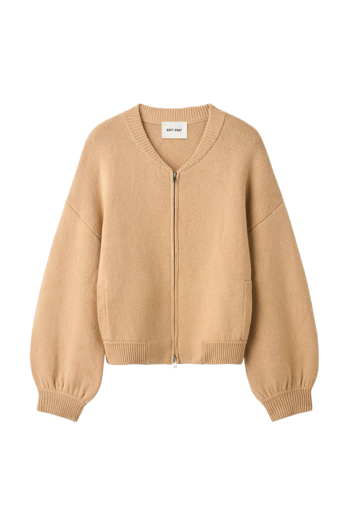 April-First-Berlin-Soft-Goat-Cashmere-Wool-Bomber-Cardigan-Camel