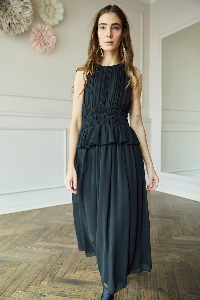Ulla Johnson Adeline Dress Black – APRIL FIRST