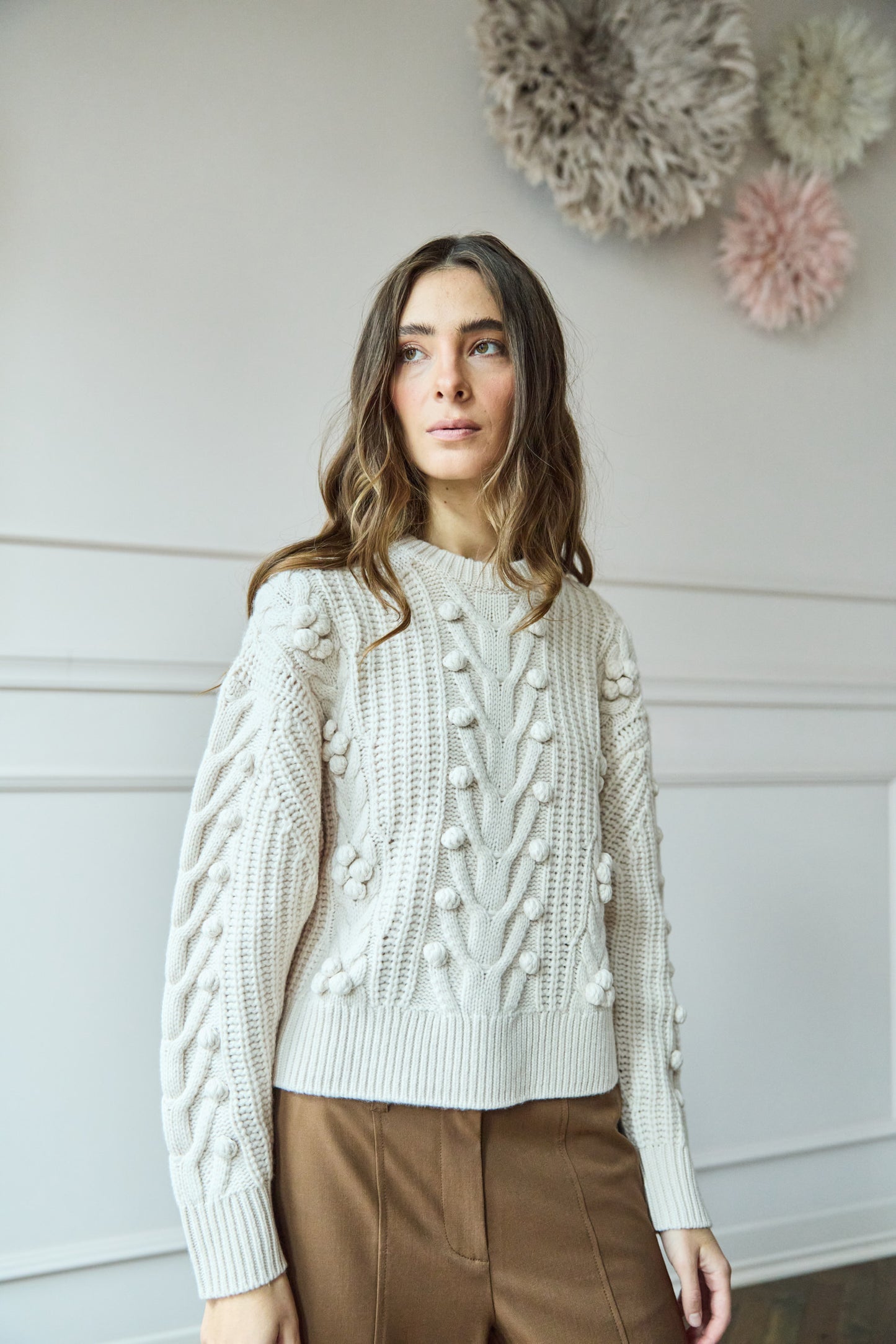 
                  
                    Indra Cable Knit
                  
                