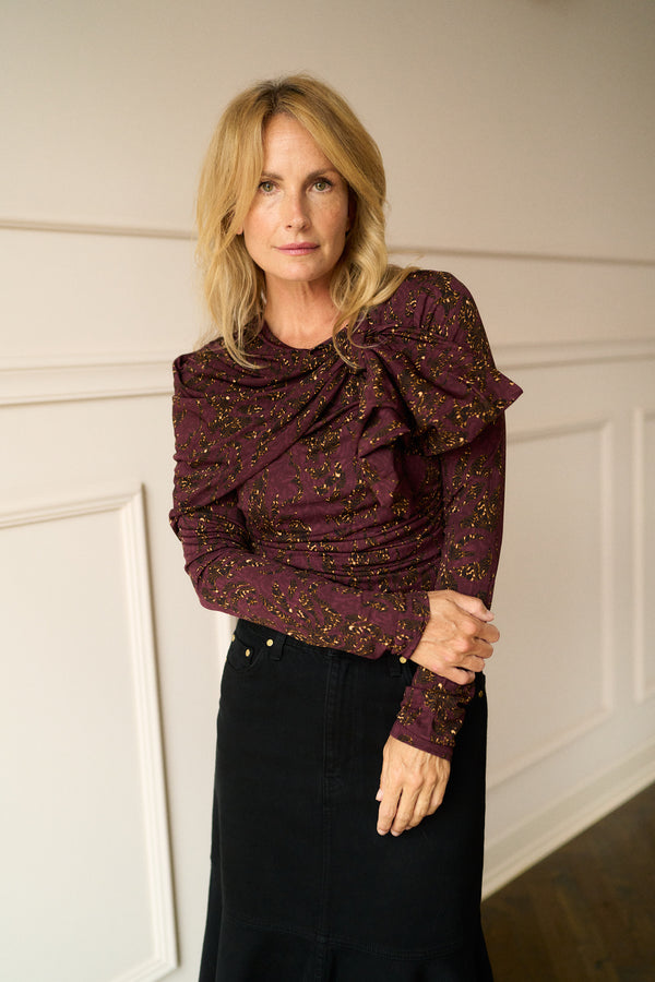 April-First-Berlin-Ulla-Johnson-Neema-Draped-Jersey-Top-Claret_Floral