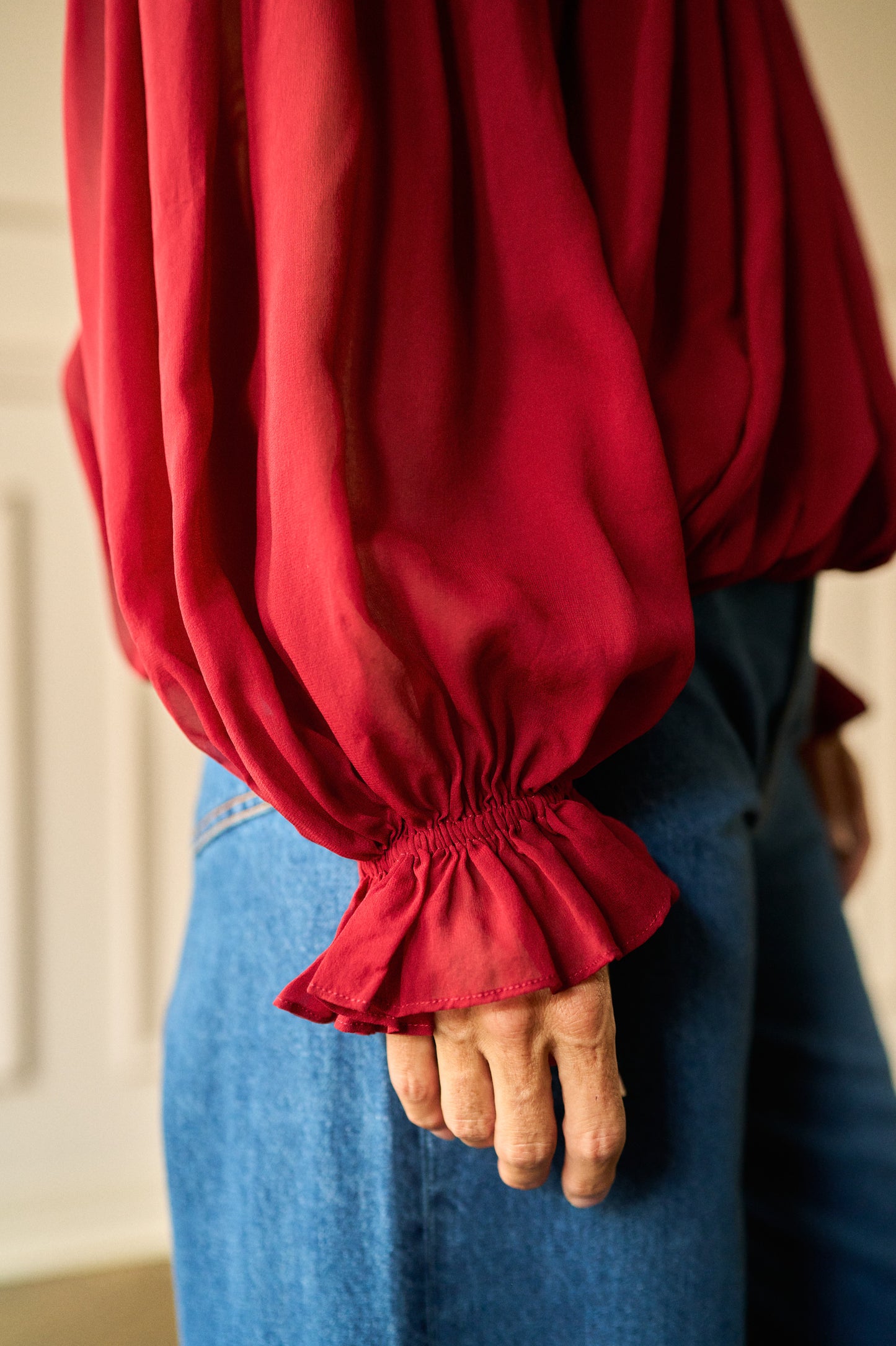 
                  
                    April-First-Berlin-Ulla-Johnson-Pearl-Blouse-Cerise
                  
                