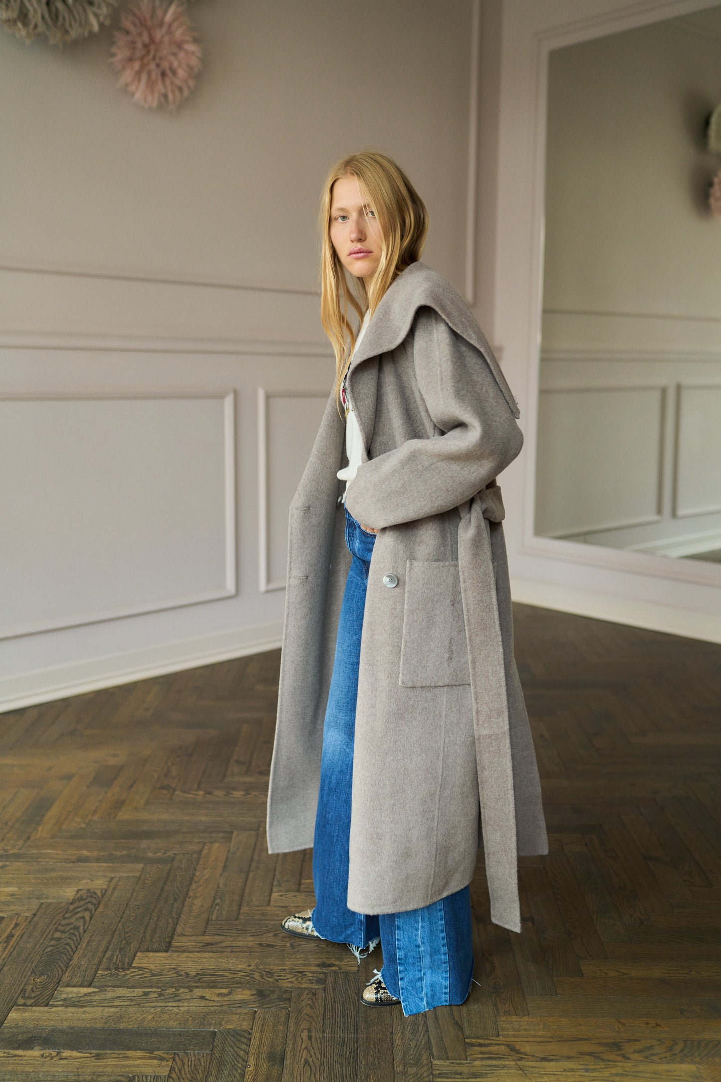 
                  
                    Rory Coat Melange
                  
                