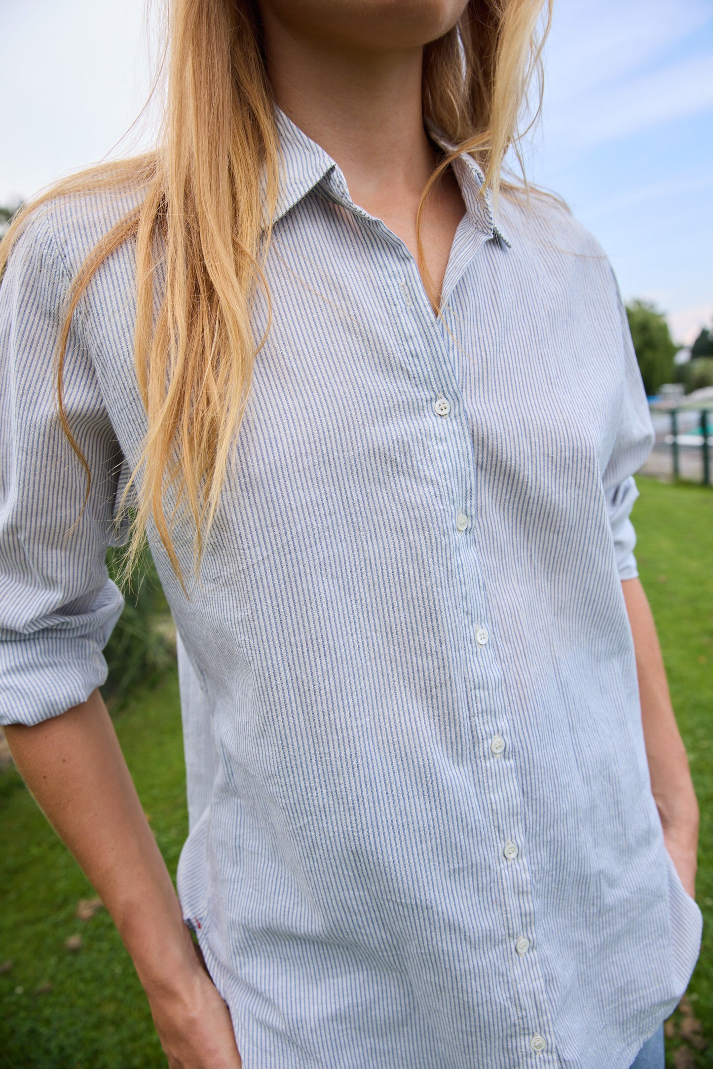 
                  
                    Beau Shirt Windward Stripes
                  
                