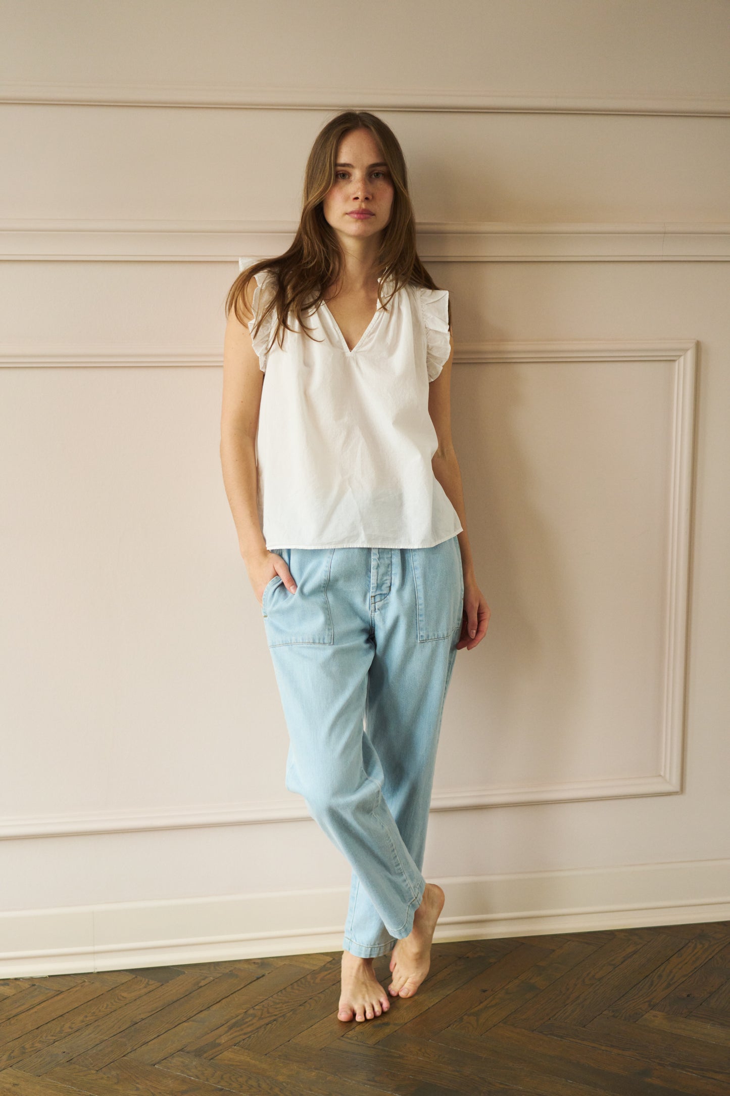 
                  
                    Mercer Denim Pants
                  
                