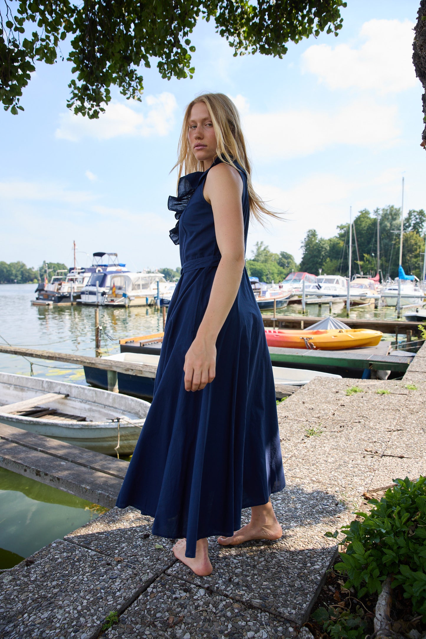 
                  
                    Cassidy Dress Navy
                  
                