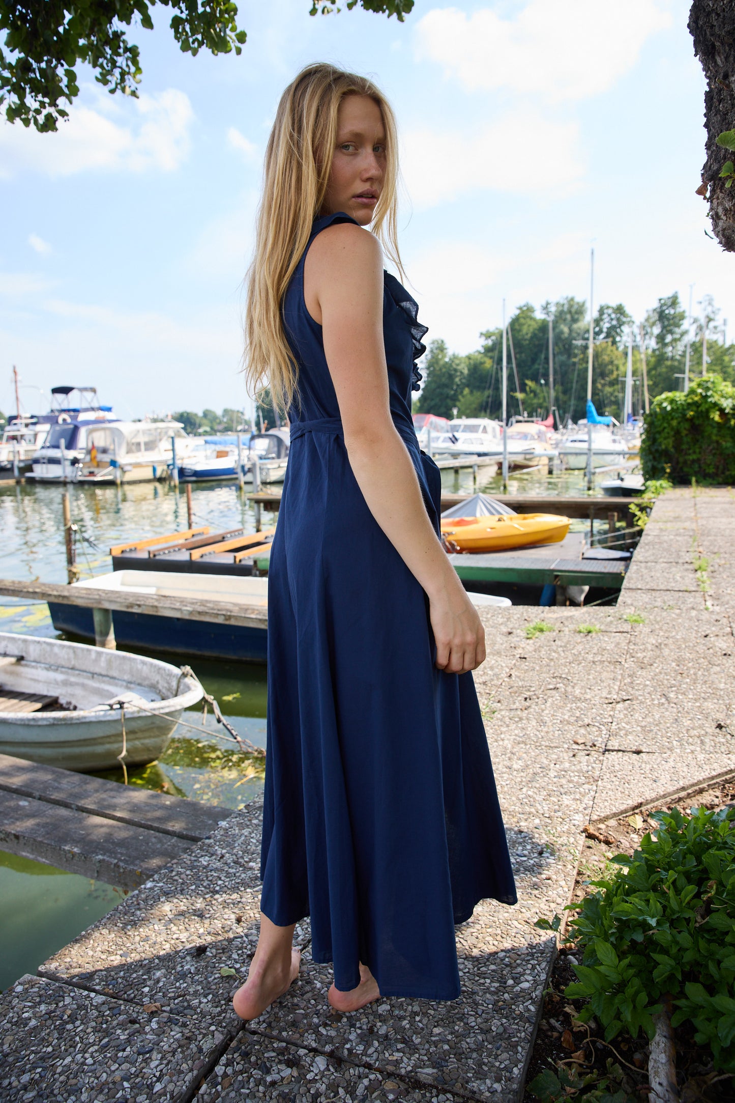 
                  
                    Cassidy Dress Navy
                  
                