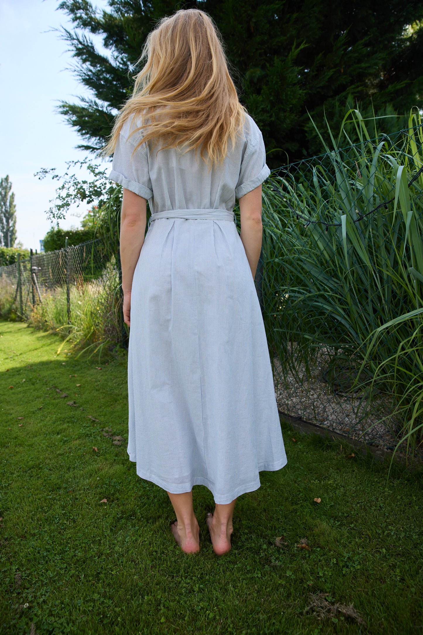 
                  
                    Windward Stripe Dress
                  
                