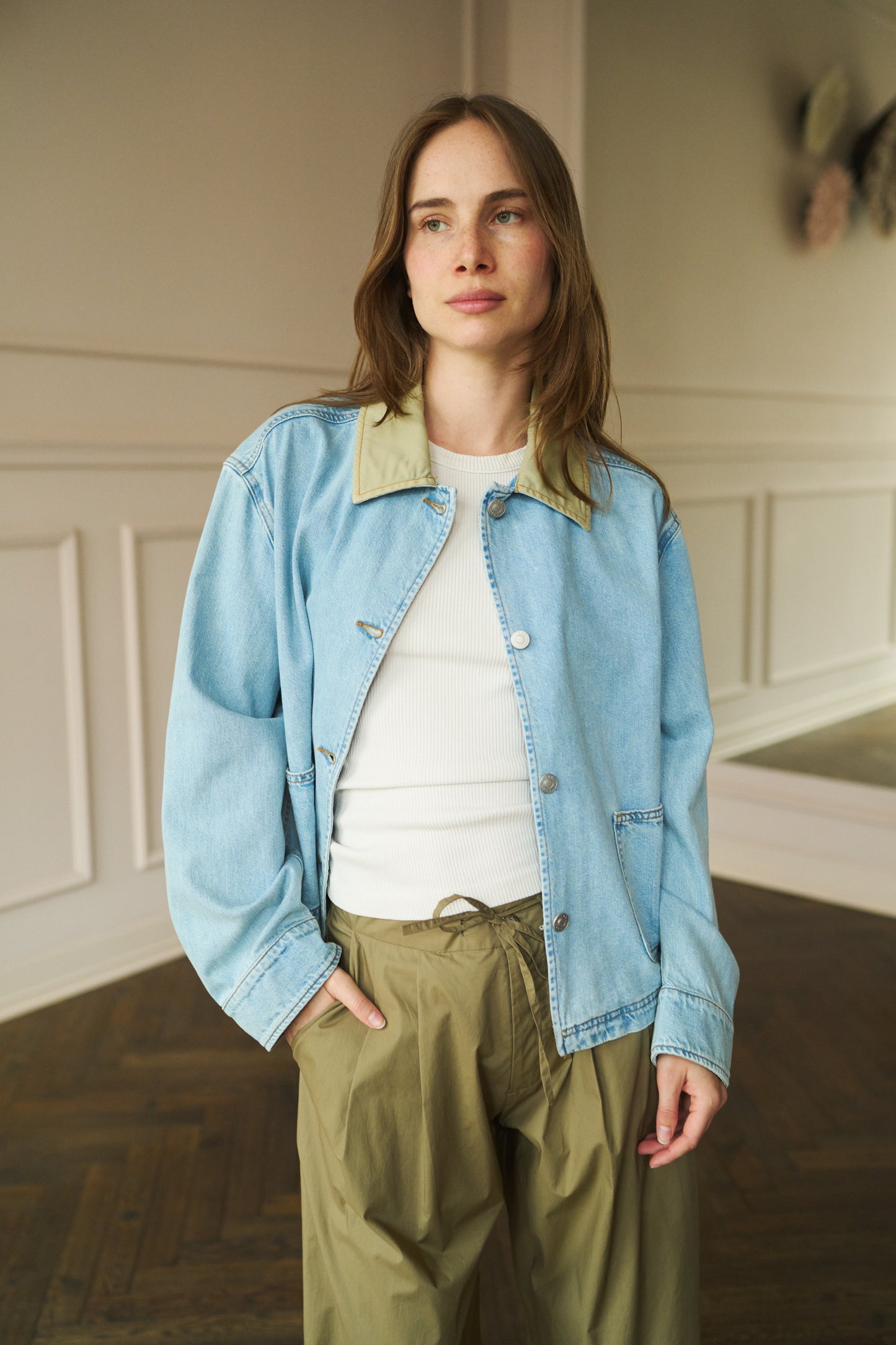 
                  
                    Cove Twill Denim Jacket
                  
                