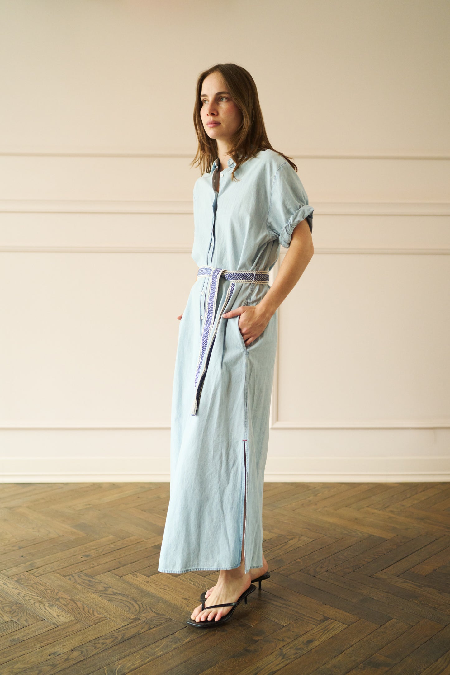 
                  
                    Lunett Denim Dress
                  
                