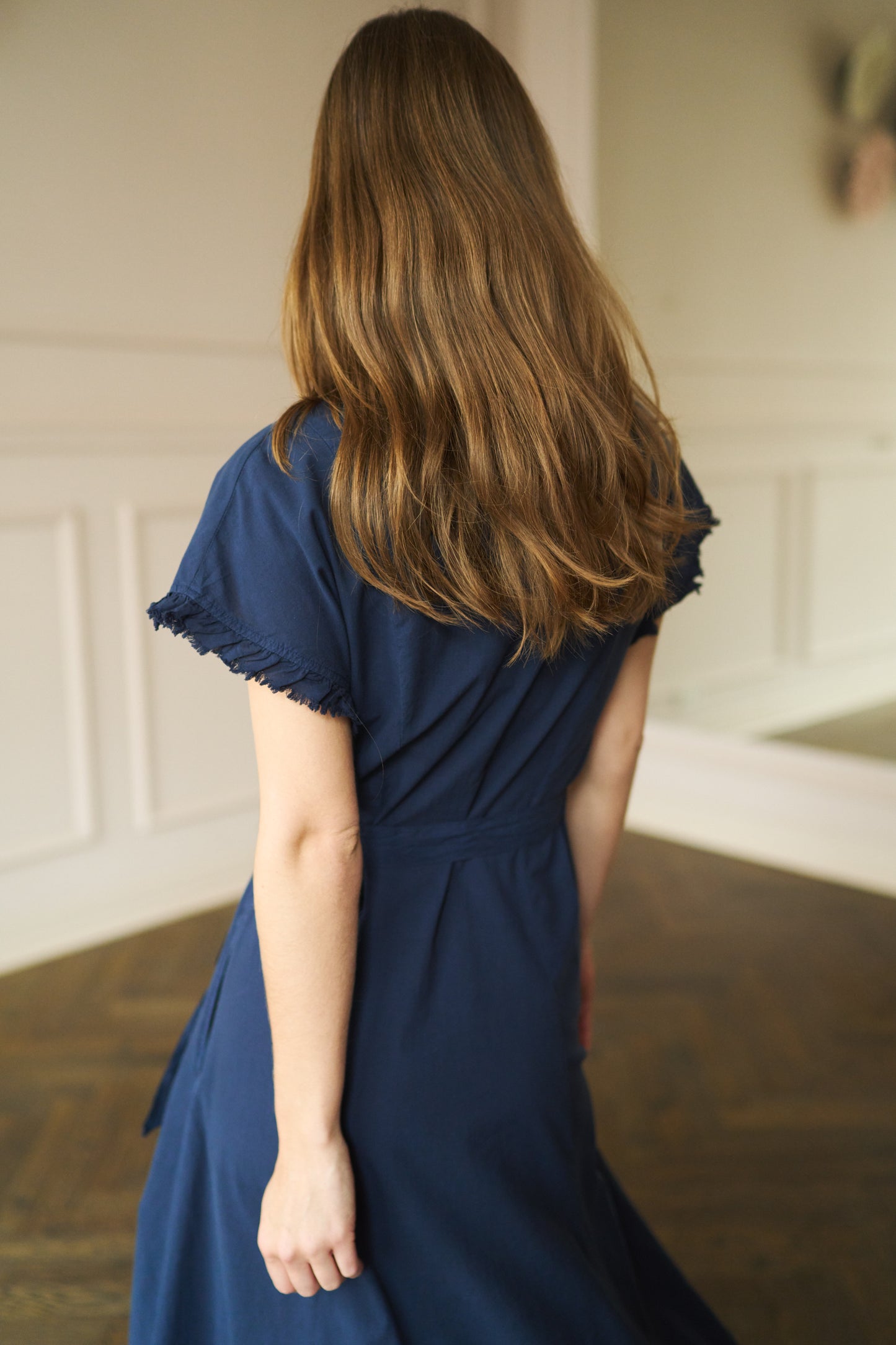 
                  
                    Dixie Dress Navy
                  
                