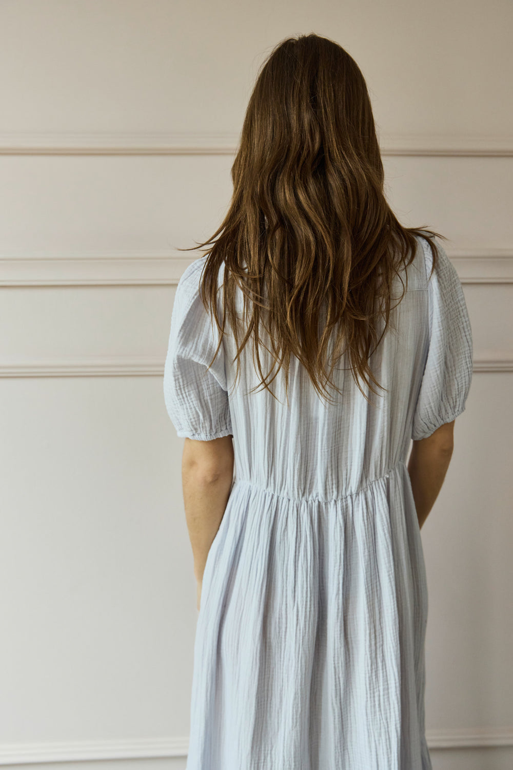 Xirena Lennox Dress Pale Sky