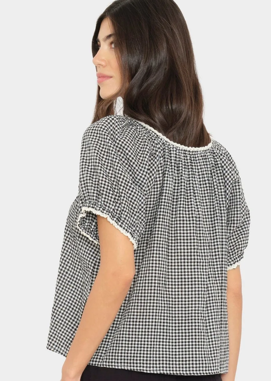 
                  
                    Maisie Top Black Sand
                  
                