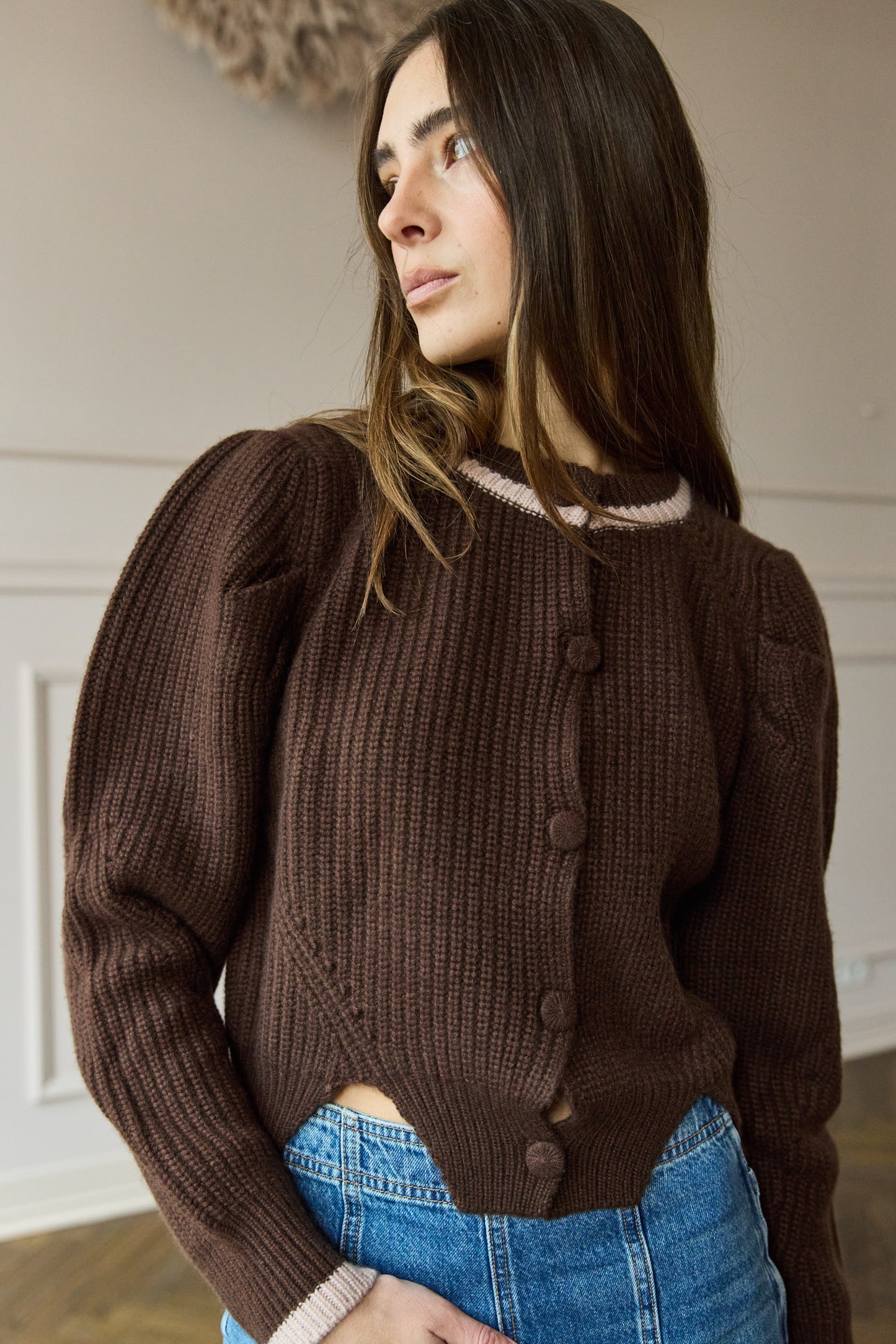 
                  
                    April Cashmere Cardigan
                  
                