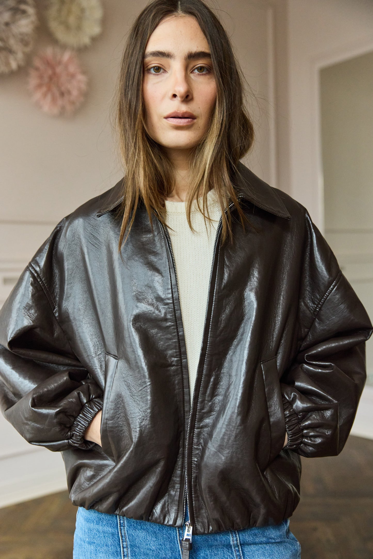April-First_Berlin_Citizens_of_Humanity_Bubble_Hem_Bomber_Leather_Jacket