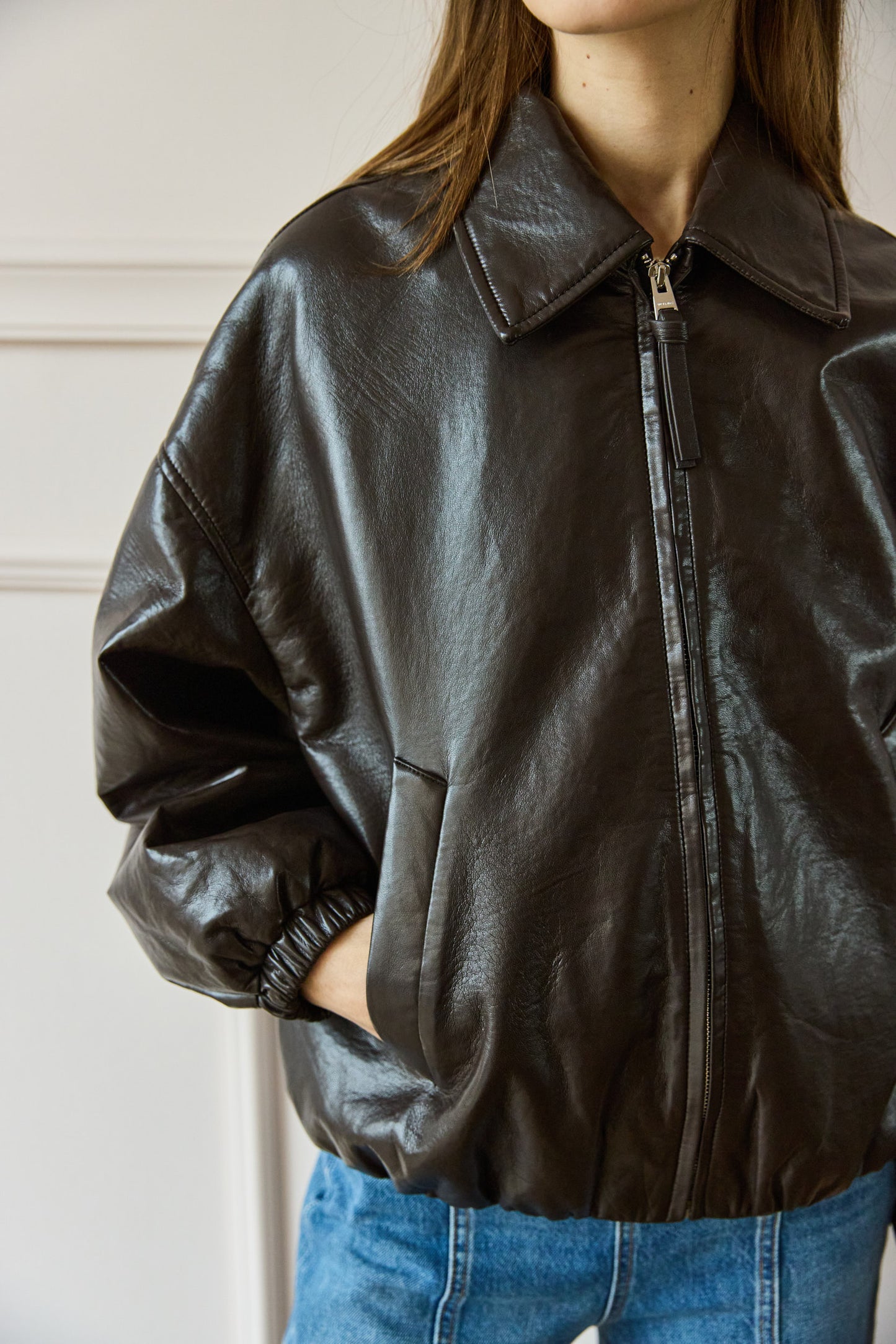 
                  
                    April-First_Berlin_Citizens_of_Humanity_Bubble_Hem_Bomber_Leather_Jacket
                  
                