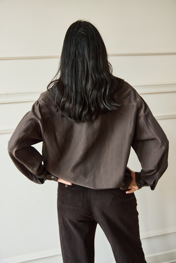 
                  
                    Mimma Silk Shirt
                  
                