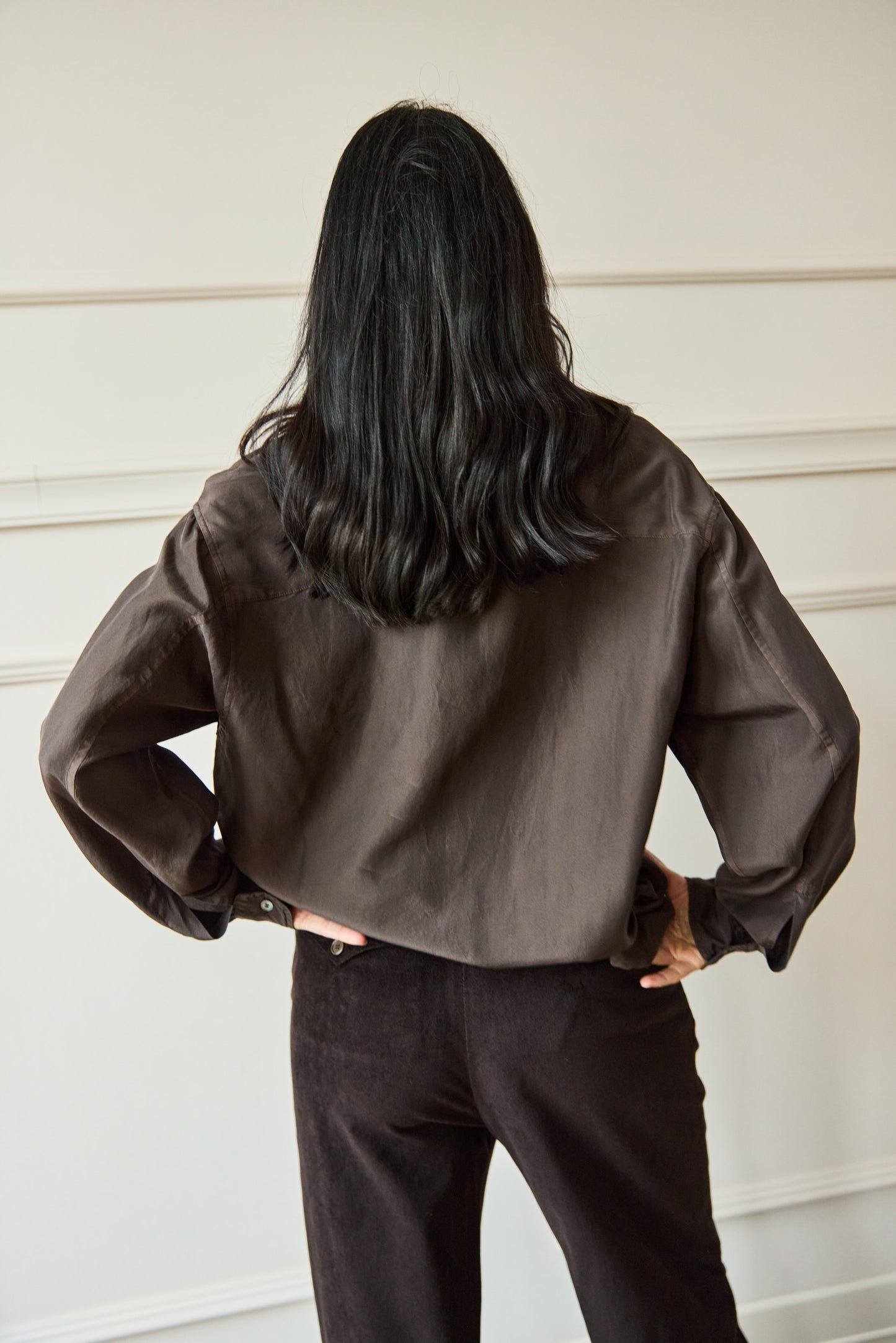 
                  
                    Mimma Silk Shirt
                  
                