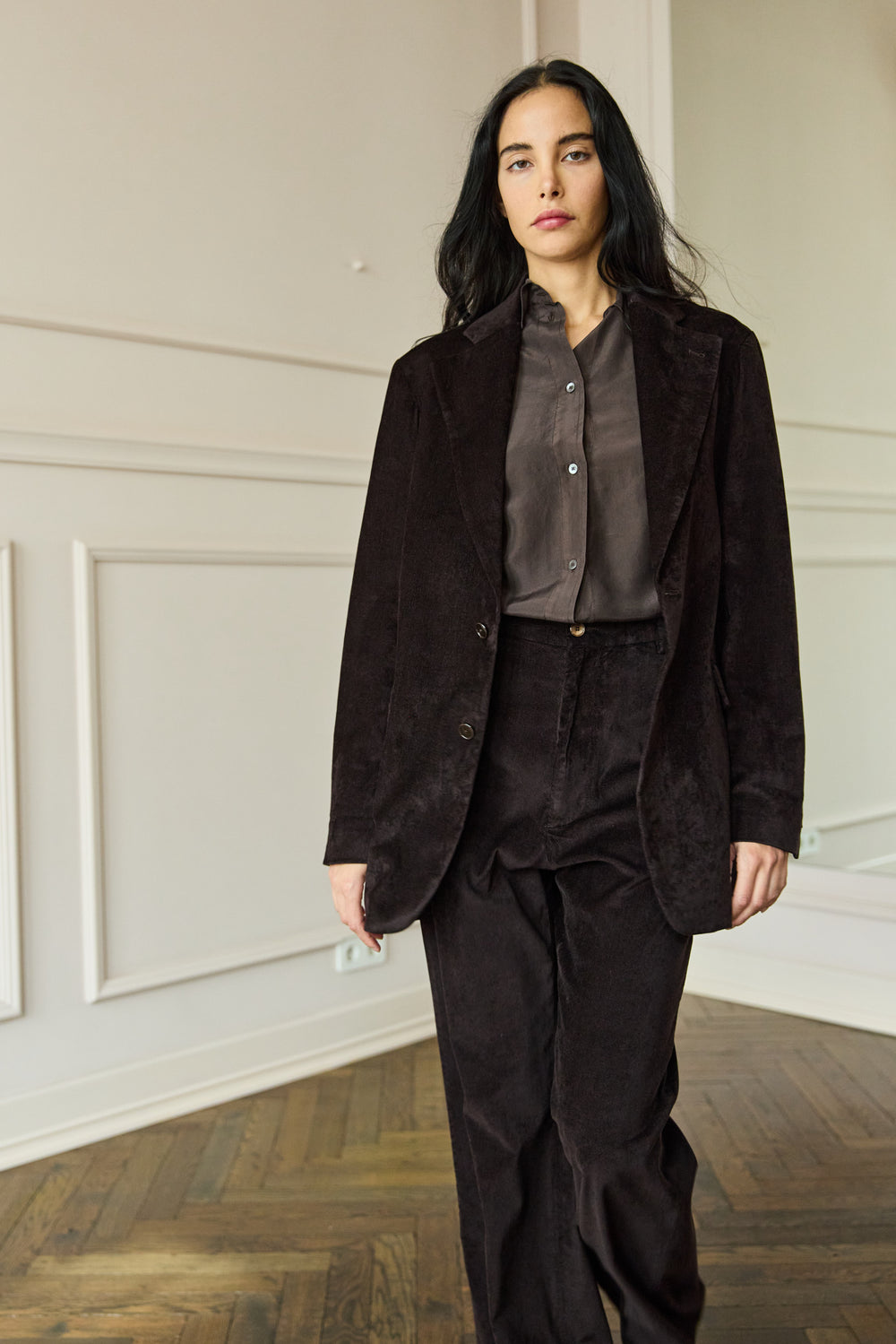 Blazer Galà Velvet Brown