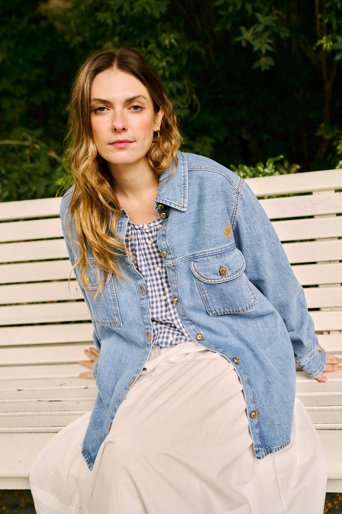 
                  
                    Blazé Milano Narrida Denim Shirt
                  
                