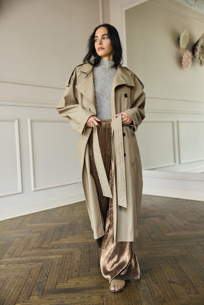 
                  
                    Lurex Turtleneck
                  
                