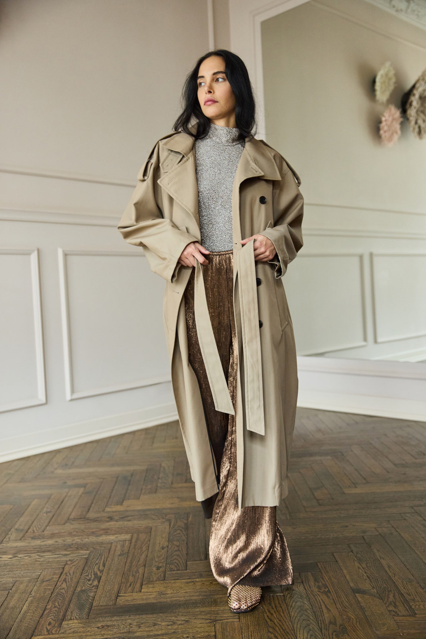 
                  
                    Lurex Turtleneck
                  
                