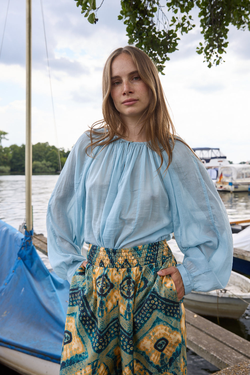 Forte Forte Blouse Light Blue