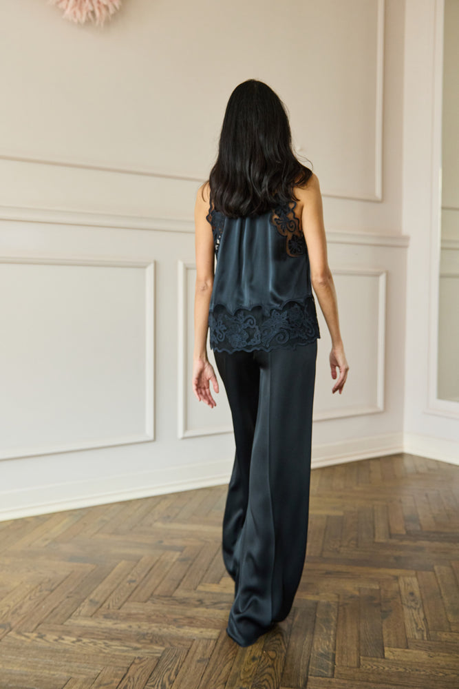 
                  
                    Satin Pants Black
                  
                
