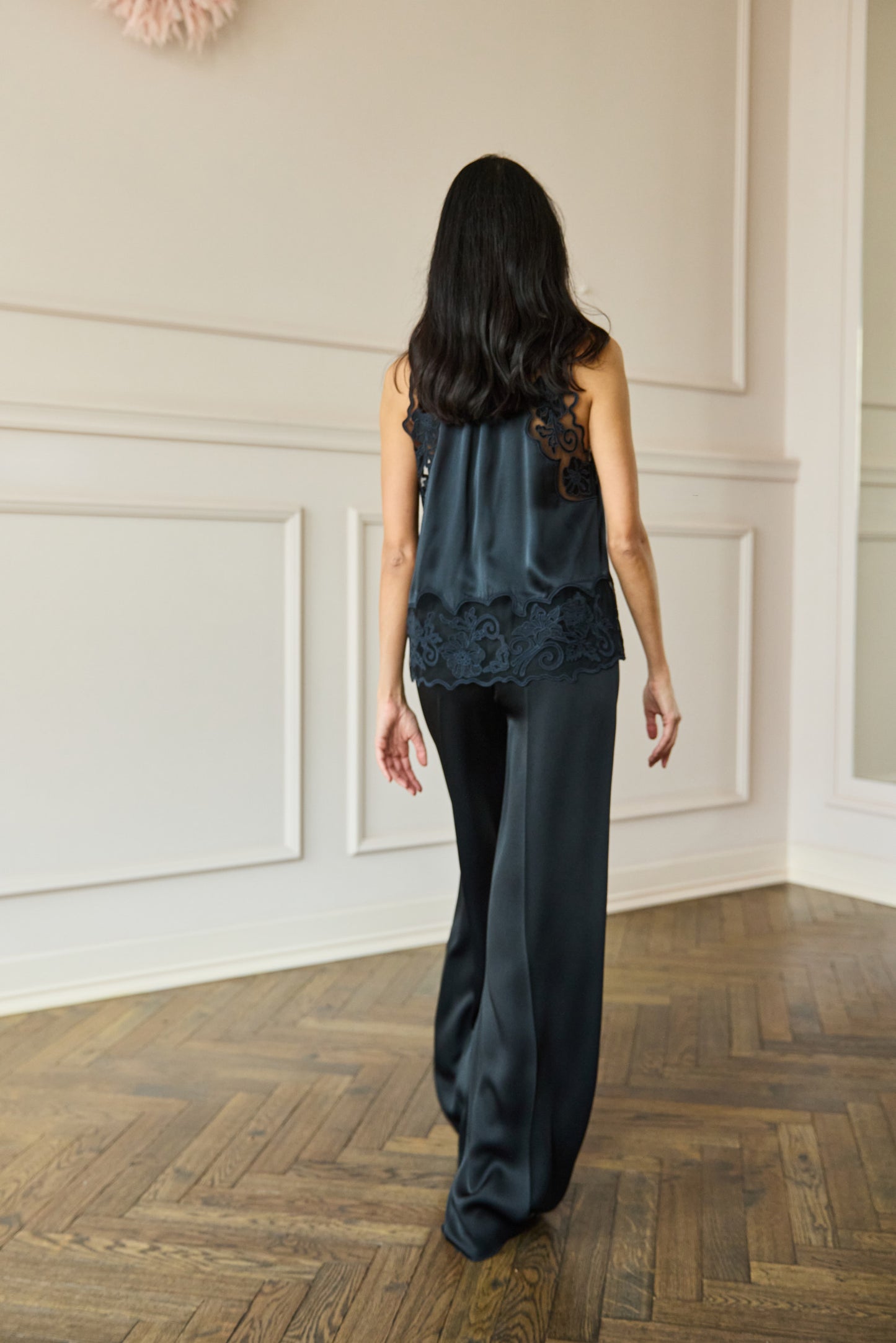 
                  
                    Satin Pants Black
                  
                