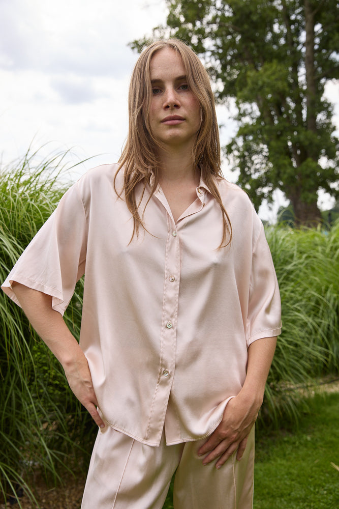 
                  
                    Forte Forte Silk Pants Dusty Rose
                  
                