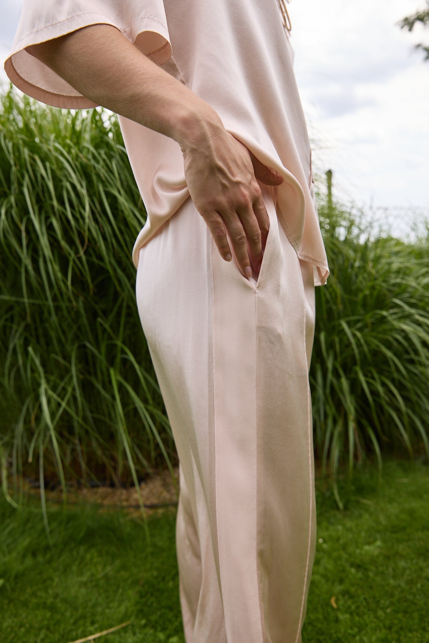 
                  
                    Forte Forte Silk Pants Dusty Rose
                  
                