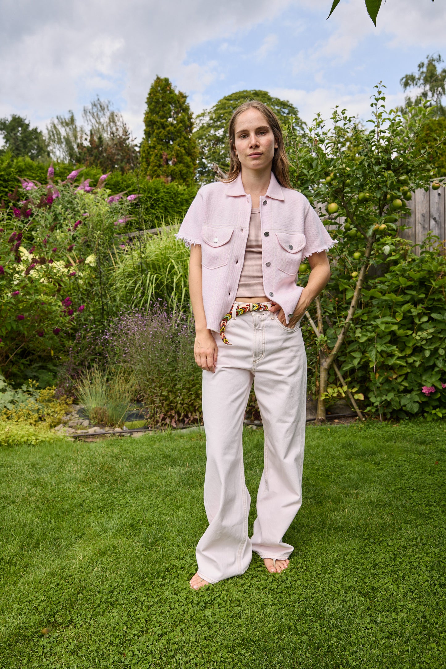 
                  
                    Kujten Cashmere Jacket Rosa
                  
                