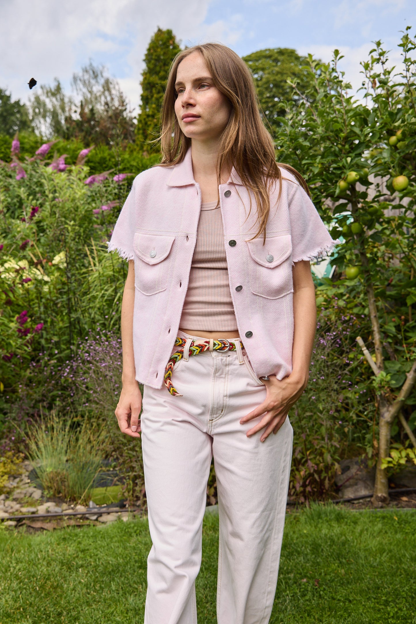 
                  
                    Kujten Cashmere Jacket Rosa
                  
                