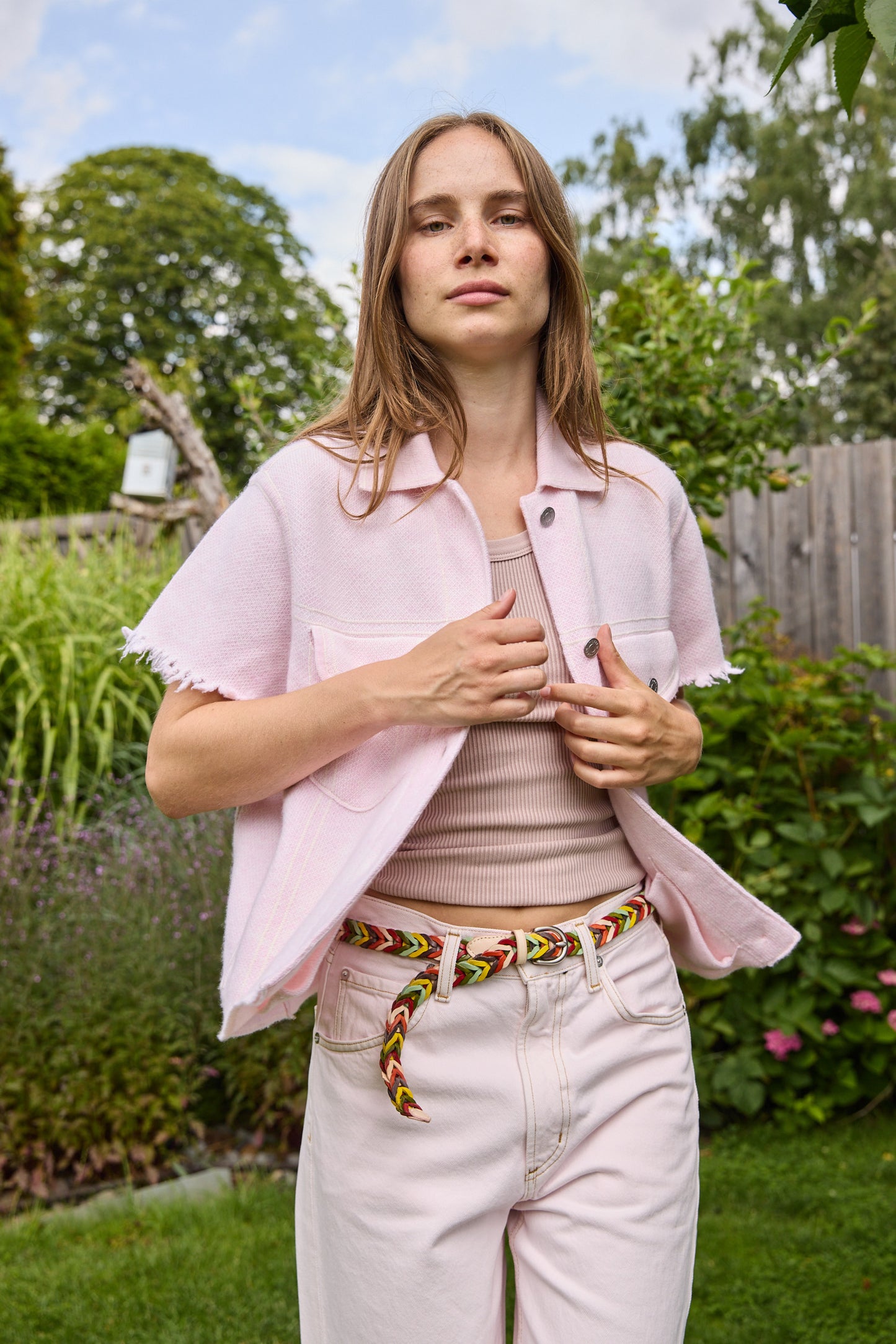 
                  
                    Kujten Cashmere Jacket Rosa
                  
                