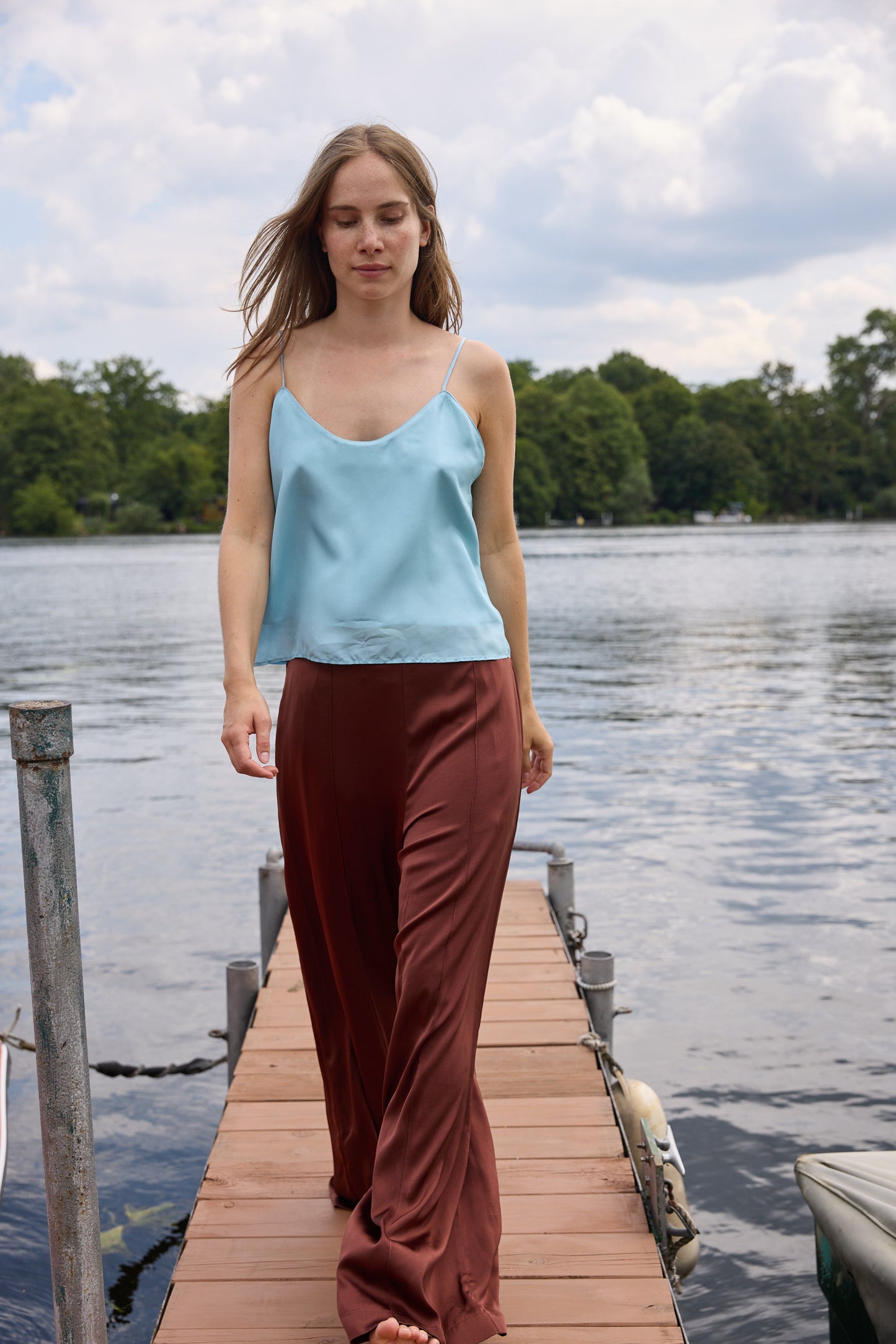
                  
                    Roberto Collina Silk Pants Cacao
                  
                