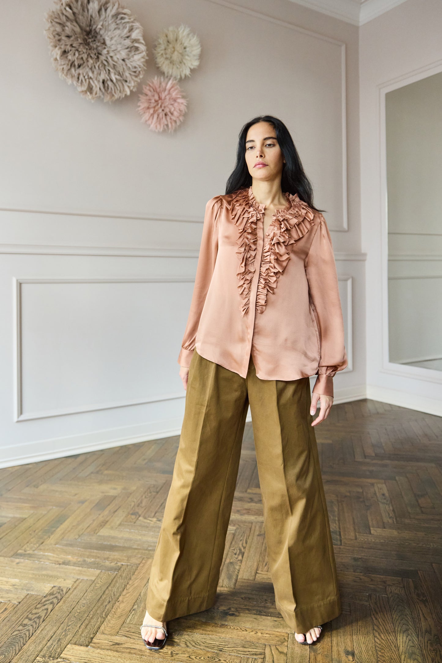 
                  
                    Frejus Trousers Khaki
                  
                
