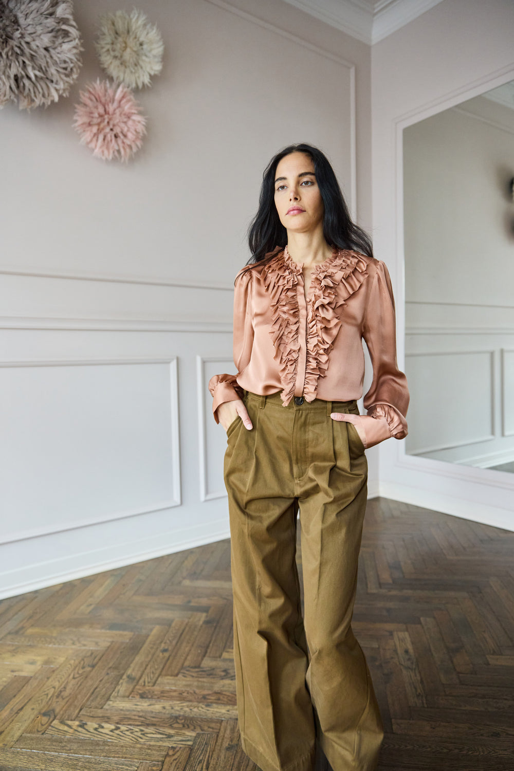 Frejus Trousers Khaki