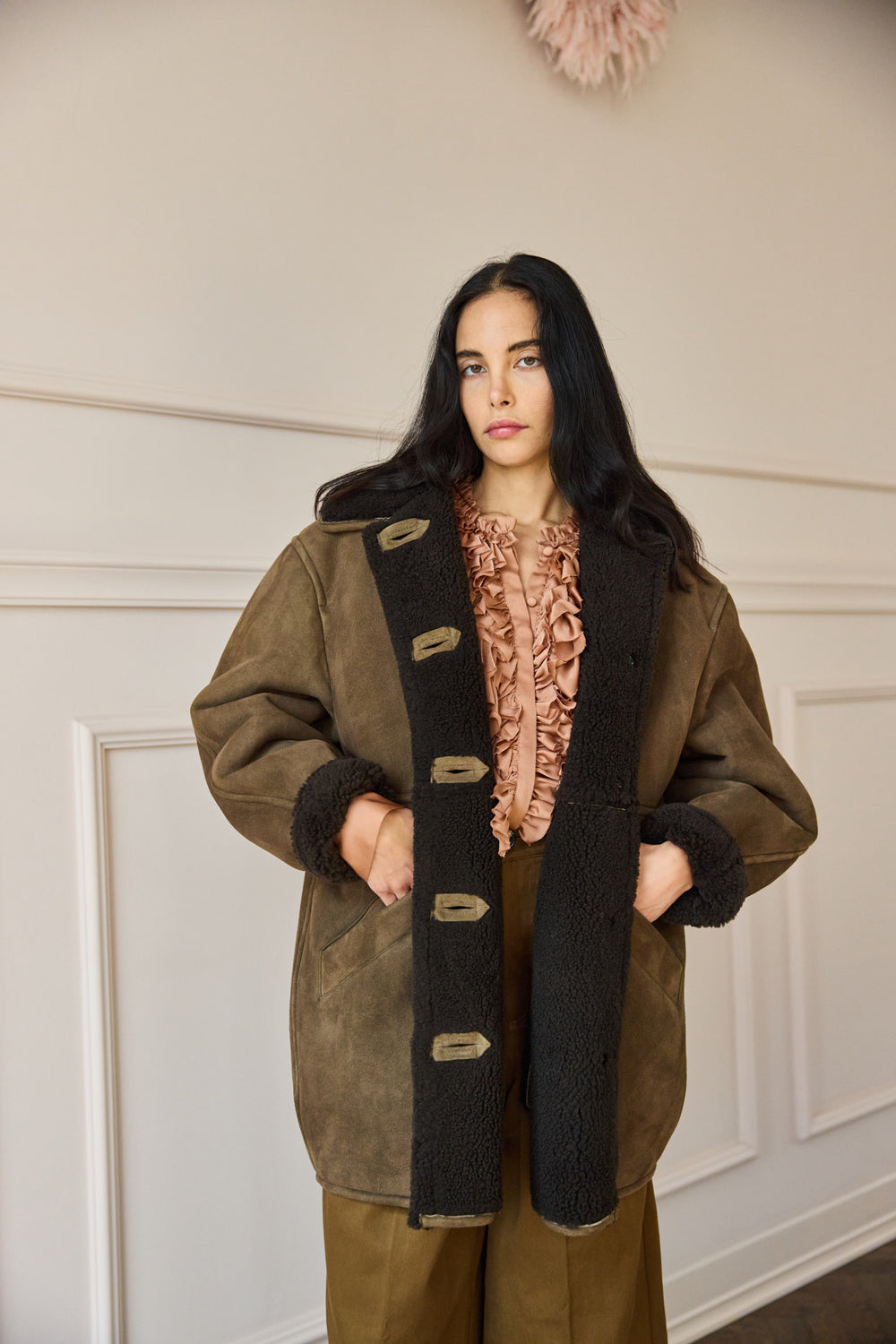 Breda Shearling Coat