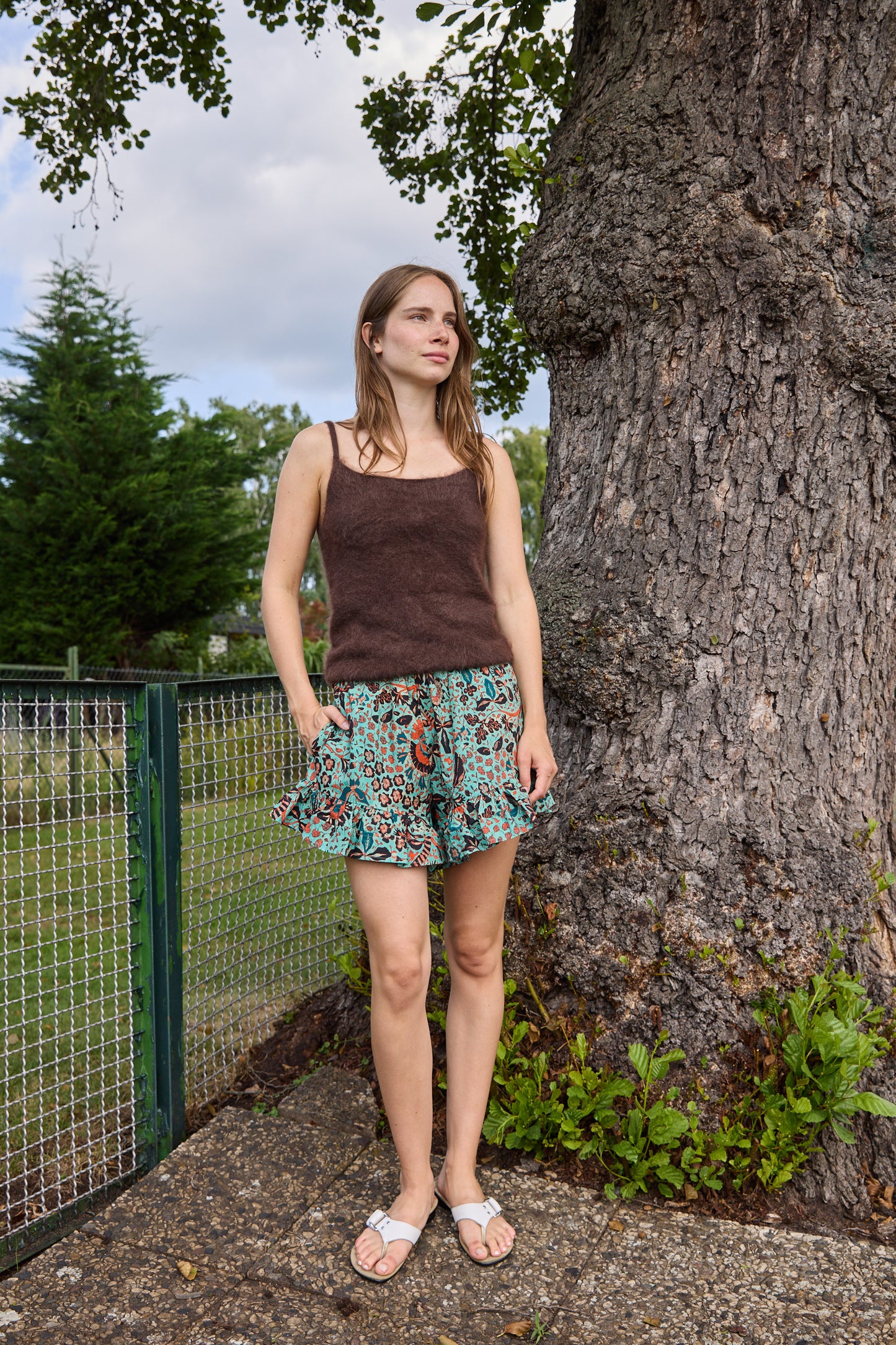 
                  
                    Brushed Cashmere Camisole Chocolate
                  
                