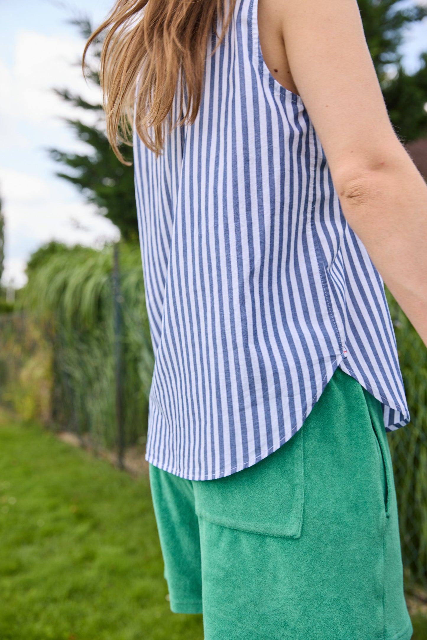 
                  
                    Xirena Brooks Shirt Stripes
                  
                
