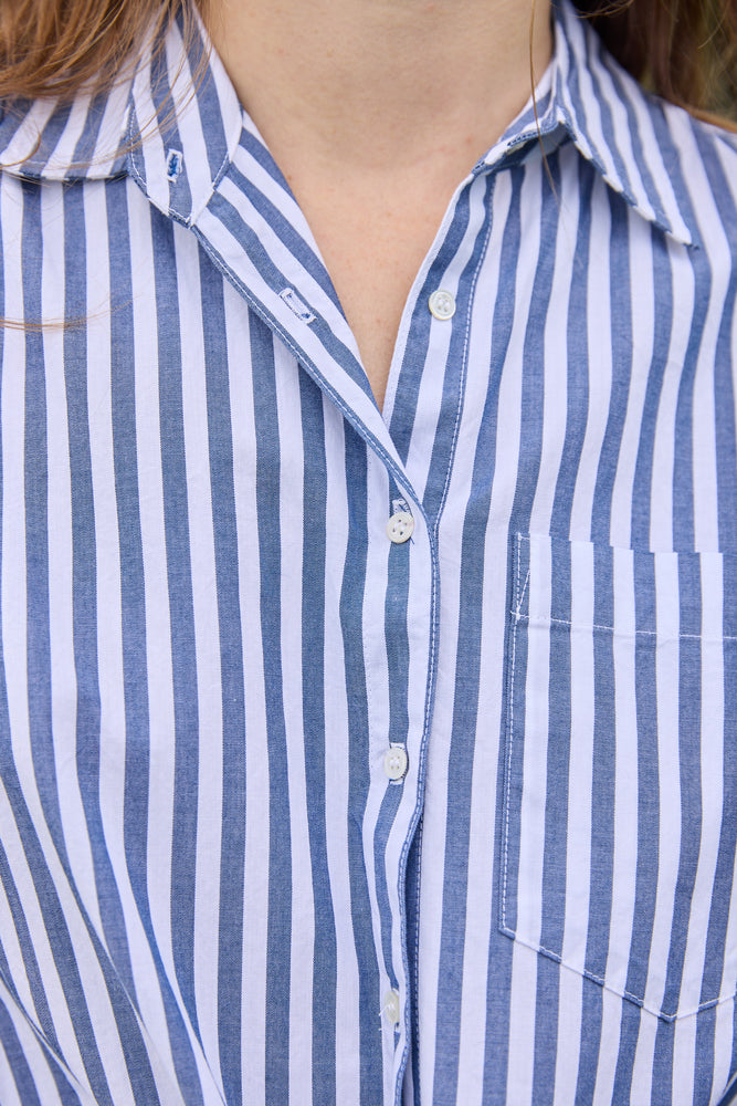 
                  
                    Xirena Brooks Shirt Stripes
                  
                