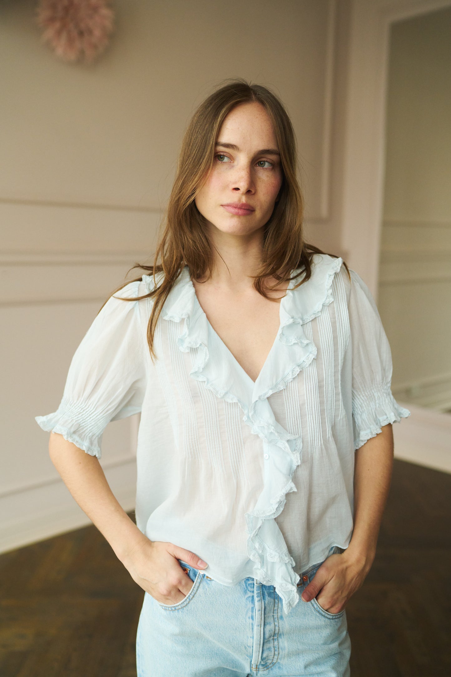 
                  
                    April First Berlin Doen Henri Top Alice Blue
                  
                