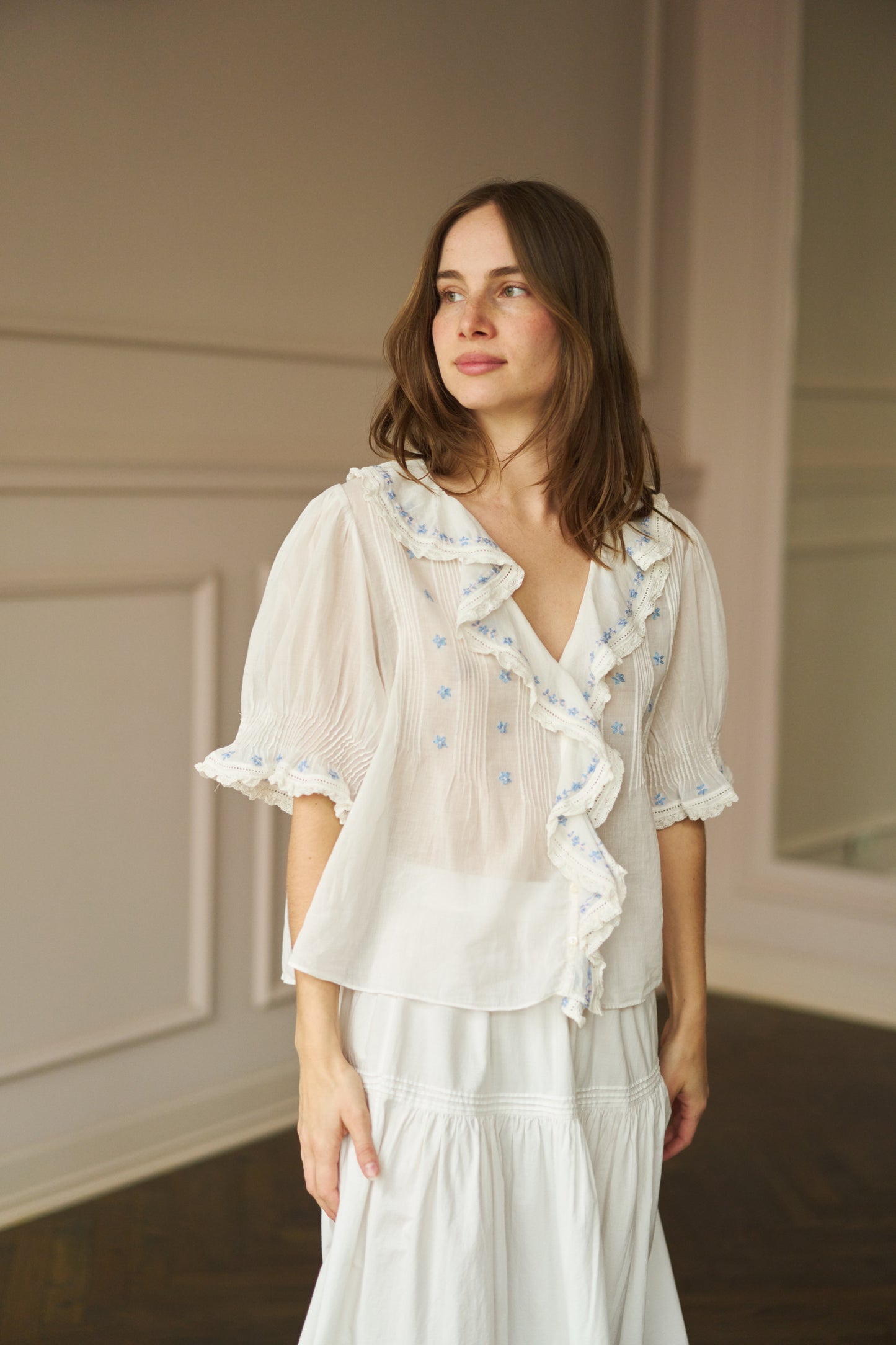 
                  
                    April First Berlin Doen Hettie Top in Salt
                  
                