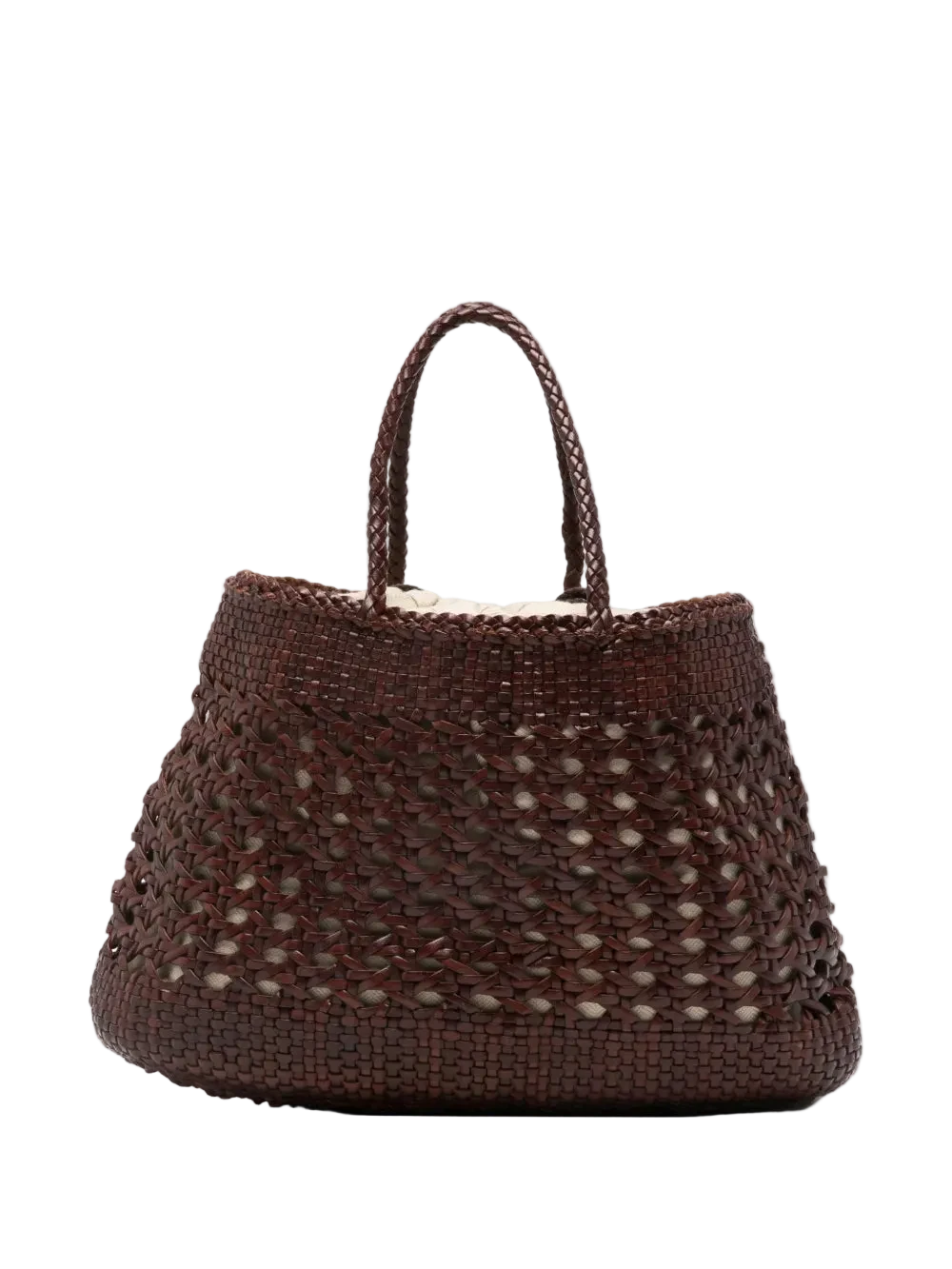 
                  
                    April First Berlin Dragon Diffusion Santa Cano Espresso Brown Tote Bag 
                  
                
